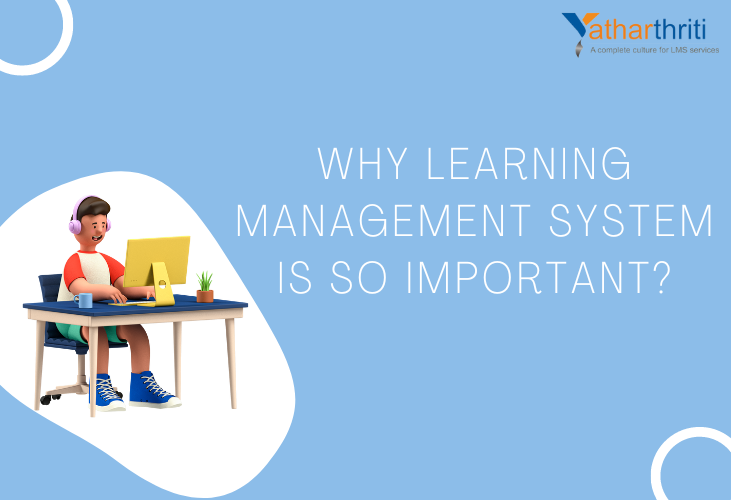 man is learning what is learning management system